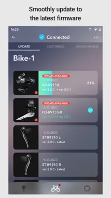 E-TUBE PROJECT Cyclist android App screenshot 4